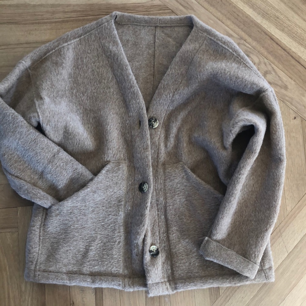 Faux Mohair Sweater